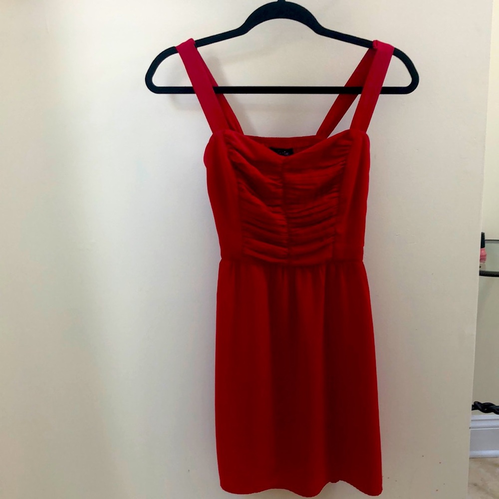 Mini Red Teen Dress